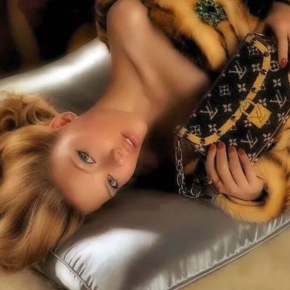 Louis Vuitton velvet Trompe L'oeil Trocadero bag - Picture 8 of 8